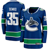 Thatcher Demko Vancouver Canucks Fanatics Women's Home Breakaway Jersey Sale