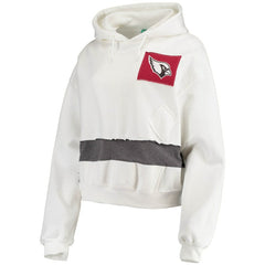 Arizona Cardinals Refried Apparel Women's Sustainable Crop Dolman Pullover Hoodie
