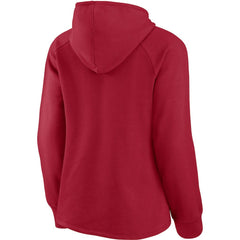 Atlanta Falcons Fanatics Women's First Contact Raglan Pullover Hoodie