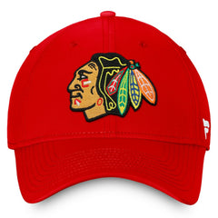 Chicago Blackhawks Fanatics Core Primary Logo Flex Hat Discount