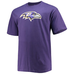 Baltimore Ravens Fanatics Lamar Jackson Big & Tall Player Name & Number T-Shirt