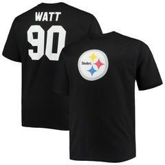 Pittsburgh Steelers Fanatics T.J. Watt Big & Tall Player Name & Number T-Shirt