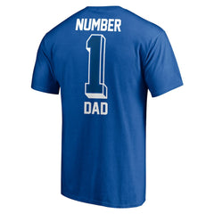 Indianapolis Colts Fanatics #1 Dad T-Shirt
