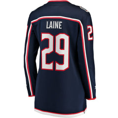 Patrik Laine Columbus Blue Jackets Fanatics Women's Home Breakaway Jersey On Sale