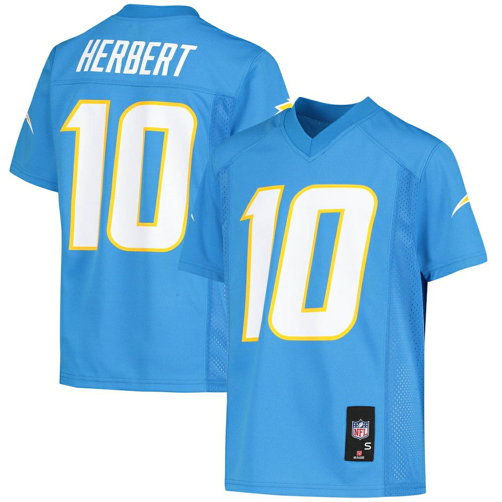 Los Angeles Chargers Justin Herbert Youth Replica Player Jersey