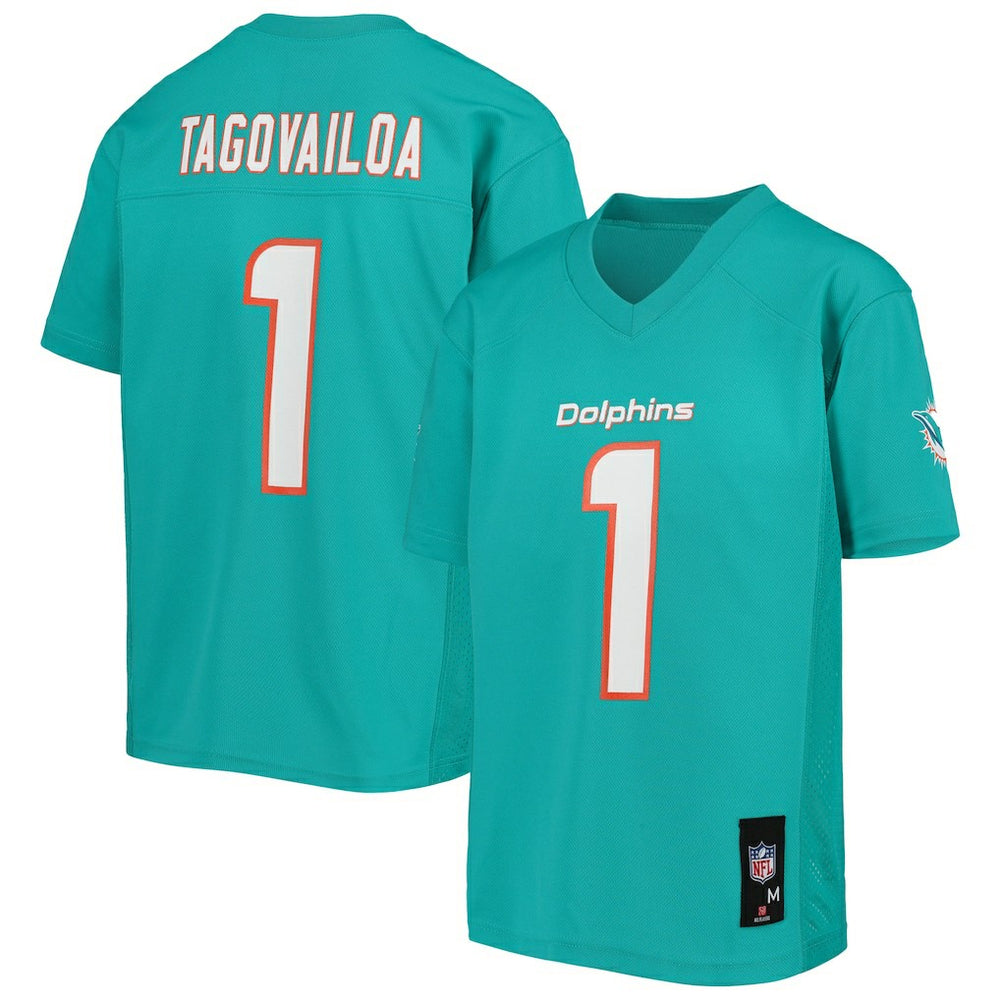 Miami Dolphins Tua Tagovailoa Youth Replica Player Jersey