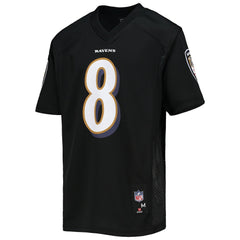 Baltimore Ravens Lamar Jackson Youth Replica Player Jersey