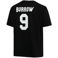 Cincinnati Bengals Fanatics Joe Burrow Big & Tall Player Name & Number T-Shirt