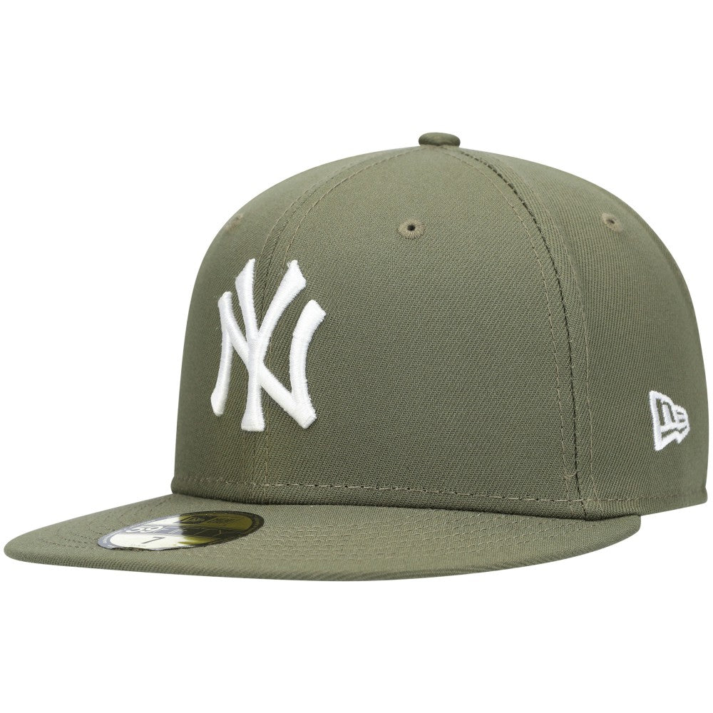 New York Yankees New Era White Logo 59FIFTY Fitted Hat | MLB On Sale