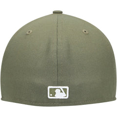 Boston Red Sox New Era White Logo 59FIFTY Fitted Hat | MLB Discount