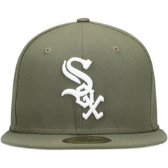 Chicago White Sox New Era White Logo 59FIFTY Fitted Hat | MLB Shop