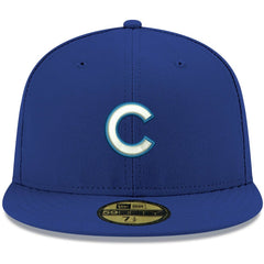 Chicago Cubs New Era White Logo 59FIFTY Fitted Hat | MLB Shop