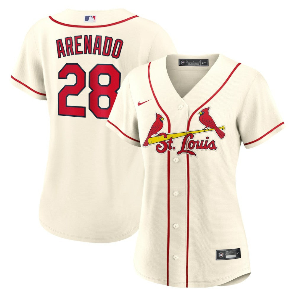 Nolan Arenado St. Louis Cardinals Nike Women's Alternate Replica Player Jersey | MLB Sale