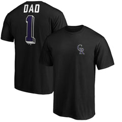 Colorado Rockies Number One Dad T-Shirt | MLB New