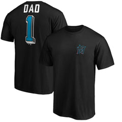 Miami Marlins Number One Dad T-Shirt | MLB Discount
