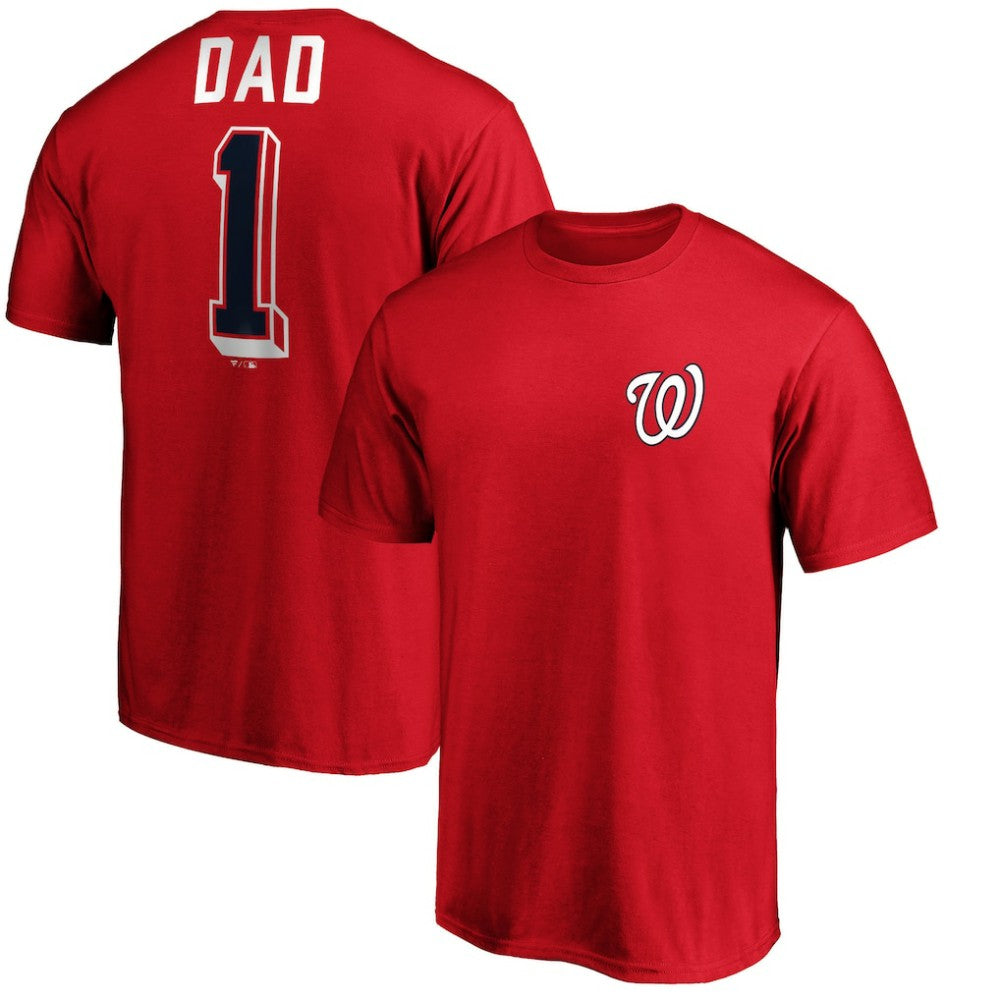 Washington Nationals Number One Dad T-Shirt | MLB Online