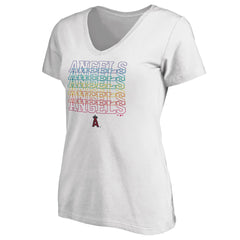 Los Angeles Angels Women's City Pride V-Neck T-Shirt | MLB Near me