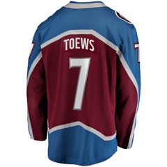 Devon Toews Colorado Avalanche Fanatics Home Breakaway Player Jersey On Sale