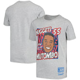 Dikembe Mutombo Denver Nuggets Youth Hardwood Classics King of the Court Player T-Shirt sale On Sale