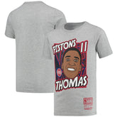 Isiah Thomas Detroit Pistons Youth Hardwood Classics King of the Court Player T-Shirt sale Discount