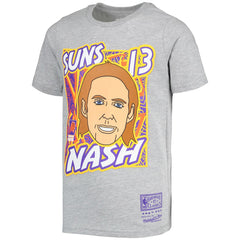 Steve Nash Phoenix Suns Youth Hardwood Classics King of the Court Player T-Shirt On Sale