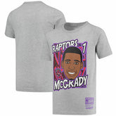 Tracy McGrady Toronto Raptors Youth Hardwood Classics King of the Court Player T-Shirt For Sale