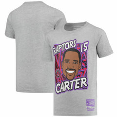 Vince Carter Toronto Raptors Youth Hardwood Classics King of the Court Player T-Shirt Online