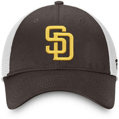 San Diego Padres Fanatics Team Core Unstructured Trucker Adjustable Hat | MLB Near me