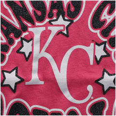 Kansas City Royals New Era Girls Youth Jersey Stars V-Neck T-Shirt | MLB US