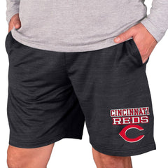 Cincinnati Reds Concepts Sport Bullseye Knit Jam Shorts | MLB On Sale