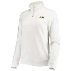 Los Angeles Rams Vineyard Vines Women's Shep Shirt Quarter-Zip Sweatshirt