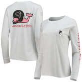 Atlanta Falcons Vineyard Vines Women's Helmet Long Sleeve T-Shirt