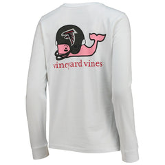 Atlanta Falcons Vineyard Vines Women's Helmet Long Sleeve T-Shirt