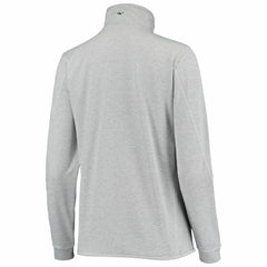 New York Yankees Vineyard Vines Women's Stripe Sankaty Half-Zip Pullover Top | MLB Discount