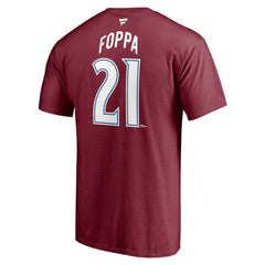 Peter Forsberg Colorado Avalanche Fanatics Authentic Stack Retired Player Nickname & Number T-Shirt On Sale