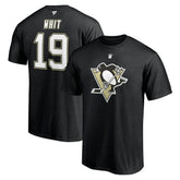 Ryan Whitney Pittsburgh Penguins Fanatics Authentic Stack Retired Player Nickname & Number T-Shirt On Sale