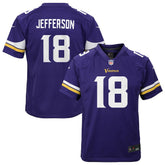 Minnesota Vikings Nike Justin Jefferson Youth Game Jersey