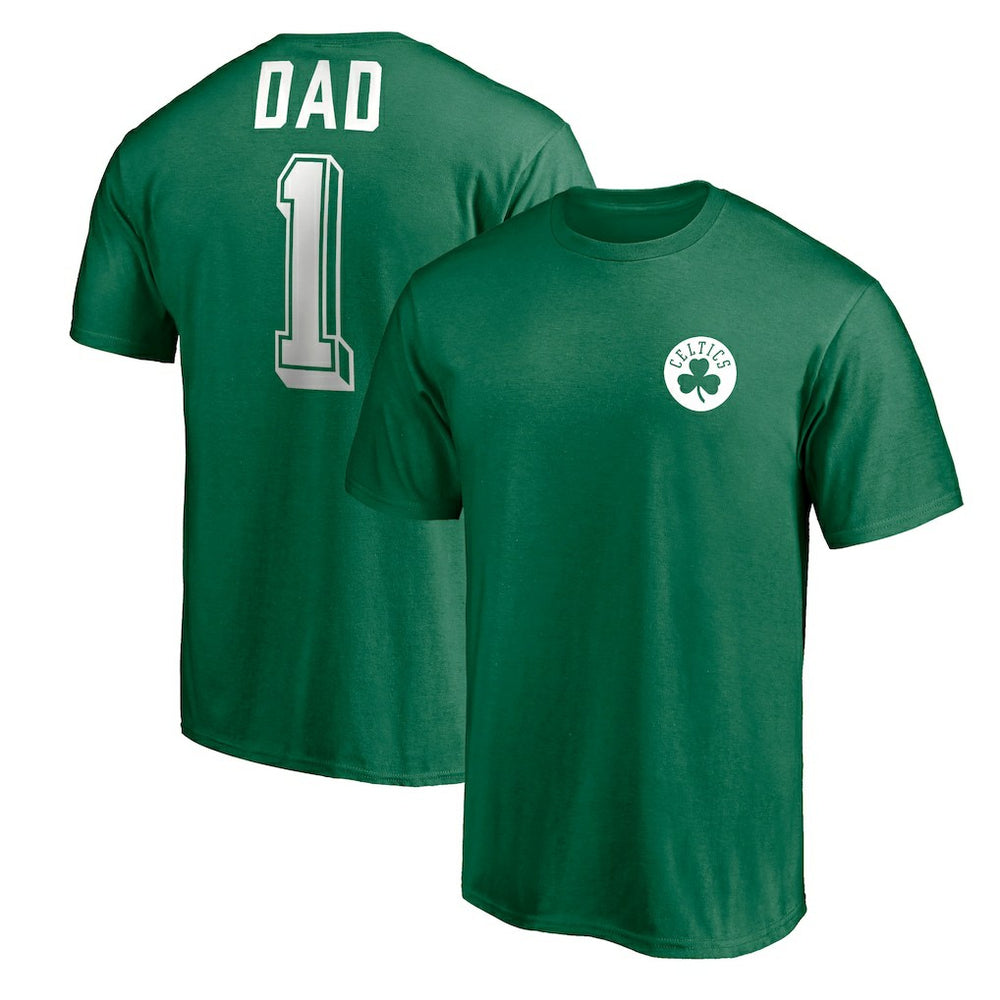 Boston Celtics Number One Dad T-Shirt On Sale