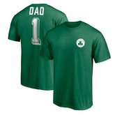 Boston Celtics Number One Dad T-Shirt On Sale