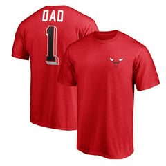 Chicago Bulls Number One Dad T-Shirt sale For Sale