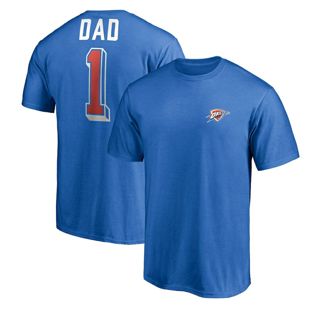 Oklahoma City Thunder Number One Dad T-Shirt Online