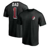 Portland Trail Blazers Number One Dad T-Shirt Outlet