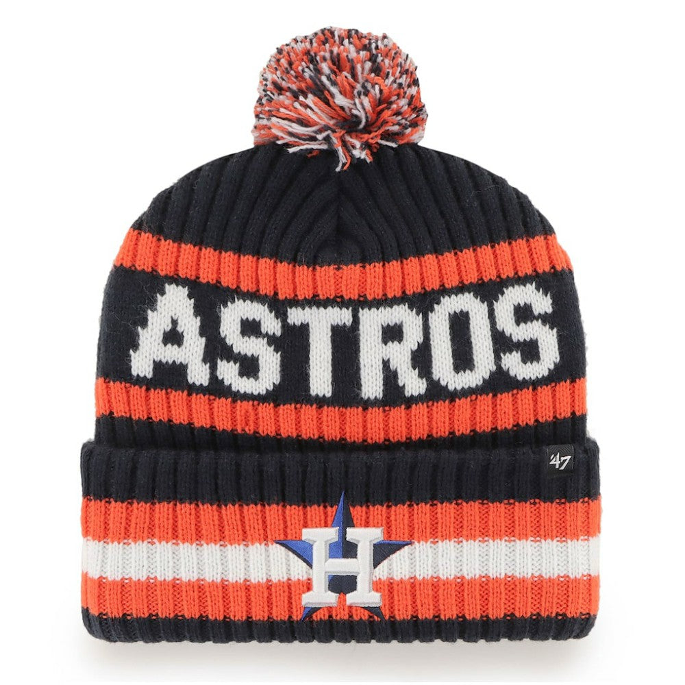 Houston Astros '47 Bering Cuffed Knit Hat with Pom | MLB Online