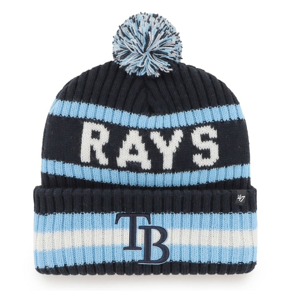 Tampa Bay Rays '47 Bering Cuffed Knit Hat with Pom | MLB For sale