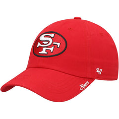 San Francisco 49ers 47 brand '47 Women's Miata Clean Up Adjustable Hat