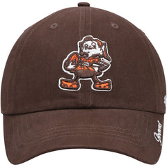 Cleveland Browns 47 brand '47 Women's Brownie The Elf Miata Clean Up Adjustable Hat