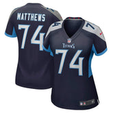 Tennessee Titans Nike Bruce Matthews Women's Retired Player Jersey