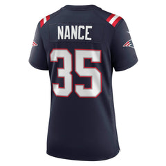 New England Patriots Nike Jim Nance Women's Retired Player Jersey