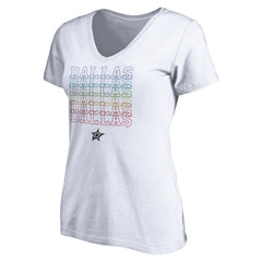 Dallas Stars Women's City Pride V-Neck T-Shirt Outlet
