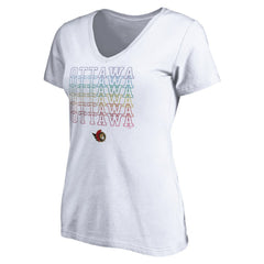 Ottawa Senators Women's City Pride V-Neck T-Shirt Online